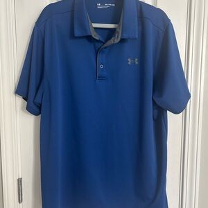 Under Armour Men's Blue Polo Shirt